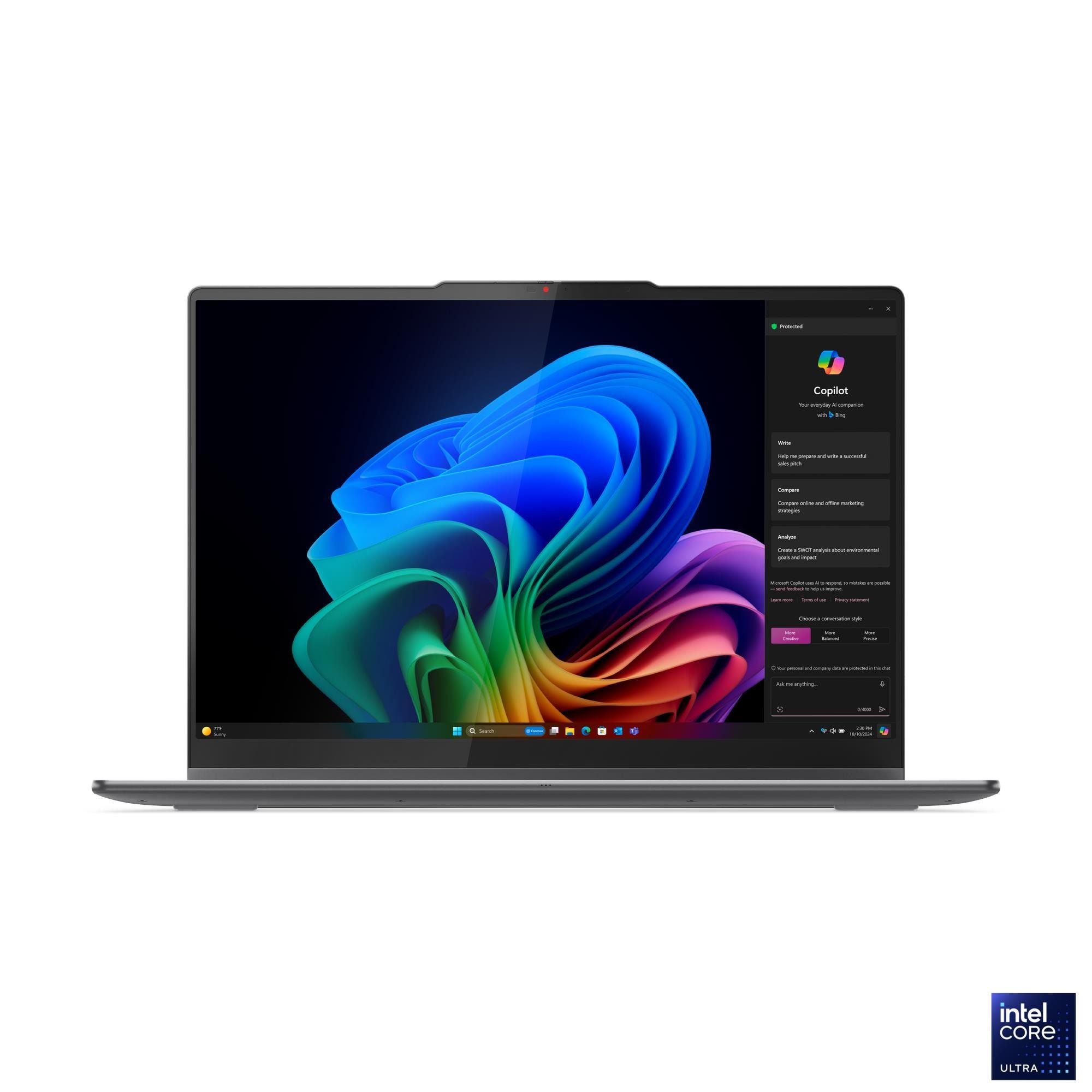 Ноутбук Lenovo Yoga 7 2-in-1 16ILL10 Intel Core Ultra 5 226V/16Gb (soldered D5)/SSD512Gb/UMA/16"/IPS