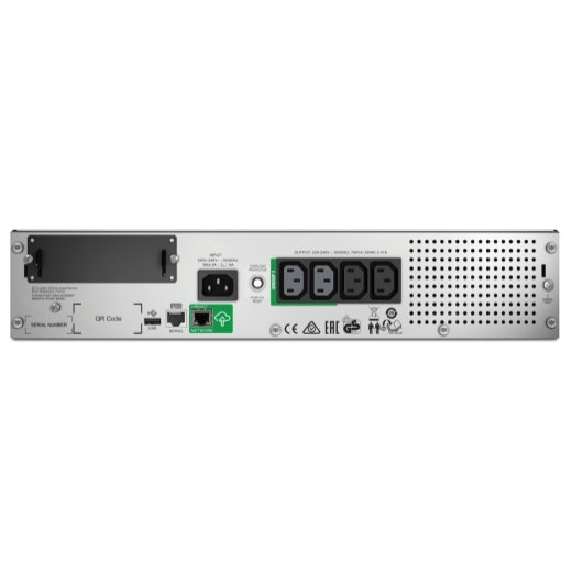 Источник бесперебойного питания APC Smart-UPS SMT750RMI2UC 500Вт 750ВА черный