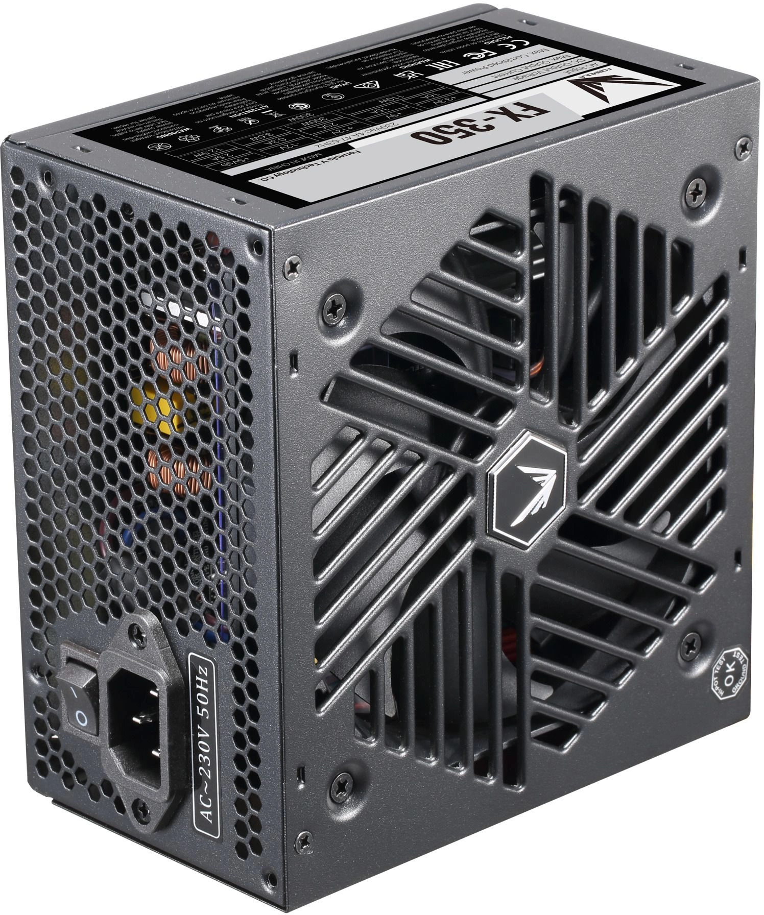 Блок питания Formula ATX 350W FX-350 (20+4pin) 120mm fan 3xSATA RTL