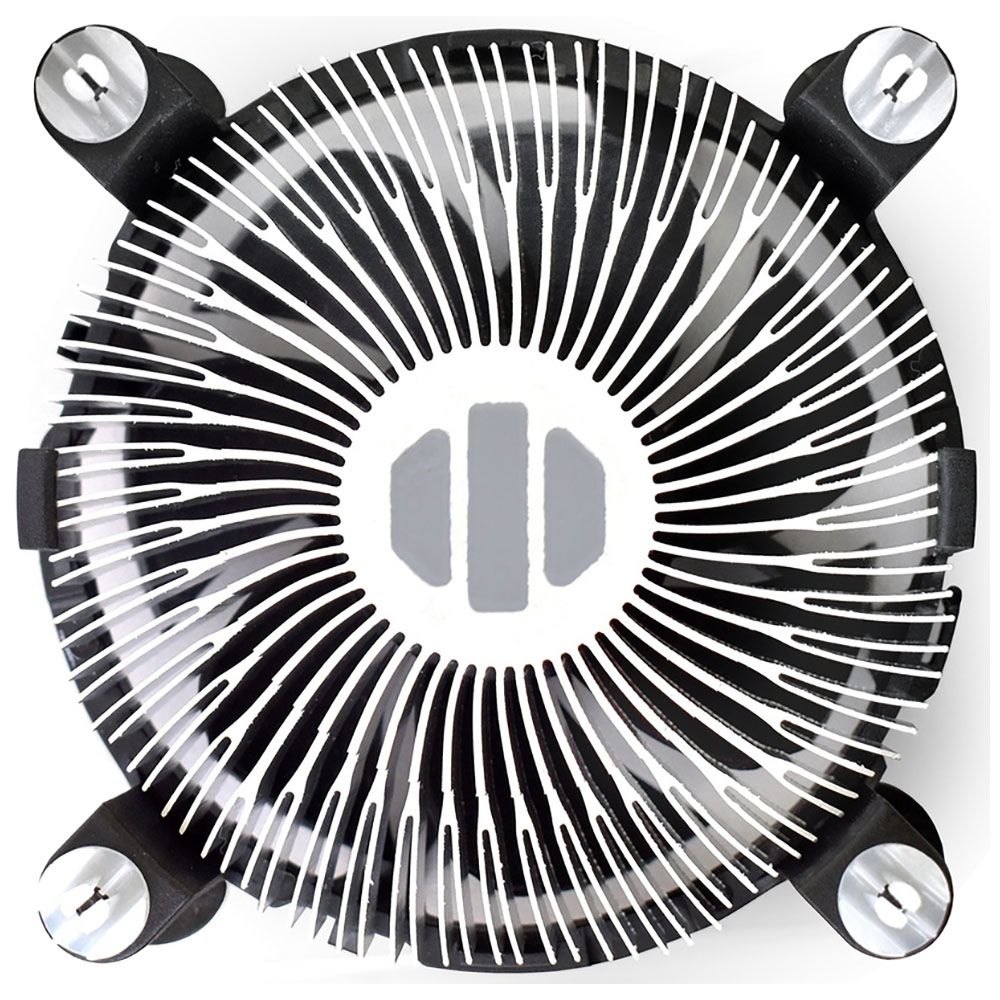 Exegate EX283280RUS Кулер ExeGate EE97379, Al, S1150/1151/1155/1156, TDP 65W, Hydro bearing, 4pin, 2