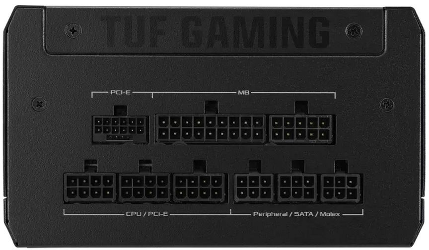 Блок питания Asus ATX 850W Tuf-gaming 850B 80+ gold (20+4pin) APFC 135mm fan 5xSATA Cab Manag RTL