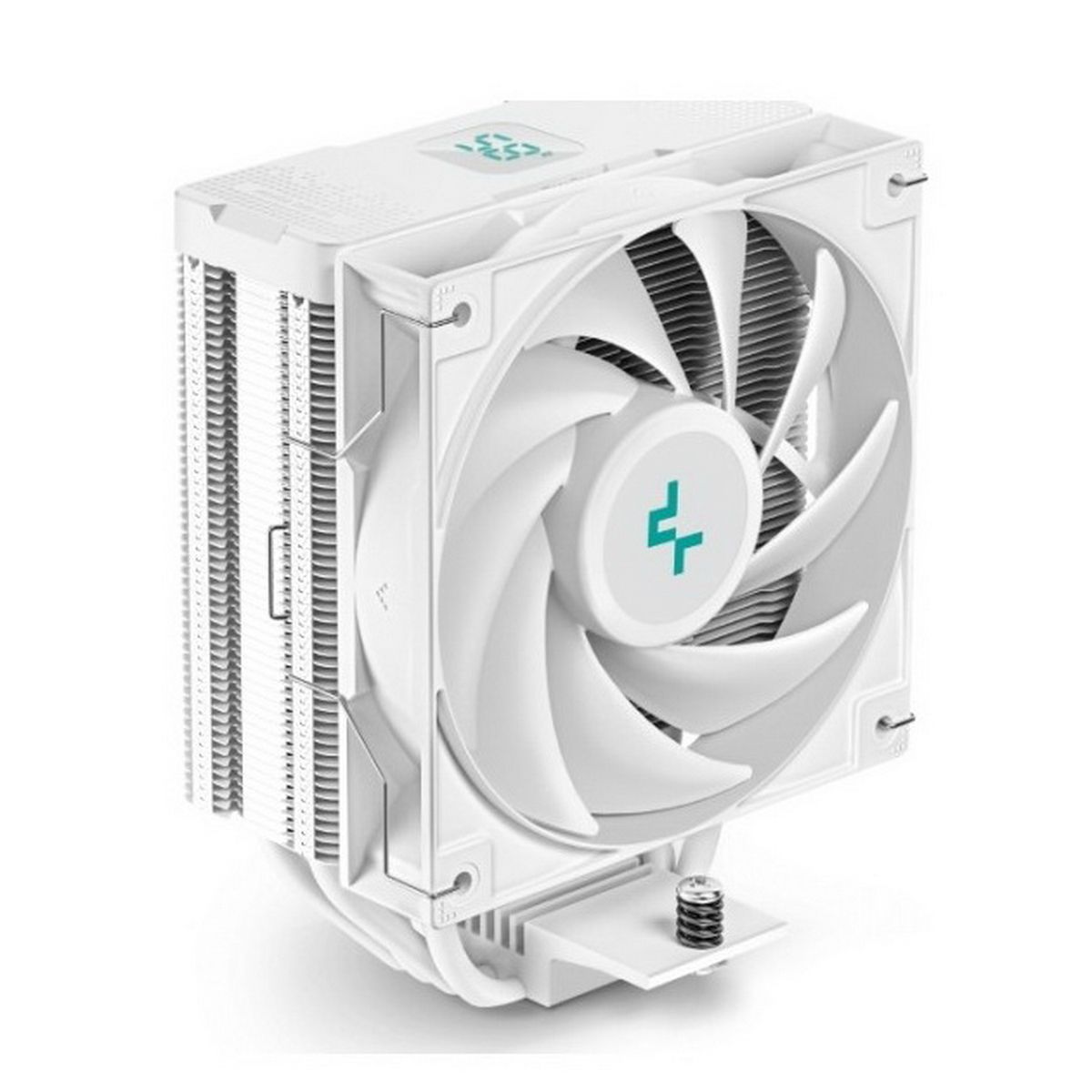 Устройство охлаждения(кулер) Deepcool AG400 Digital WH Soc-AM5/AM4/1200/1700/1851 белый 4-pin 31.6dB