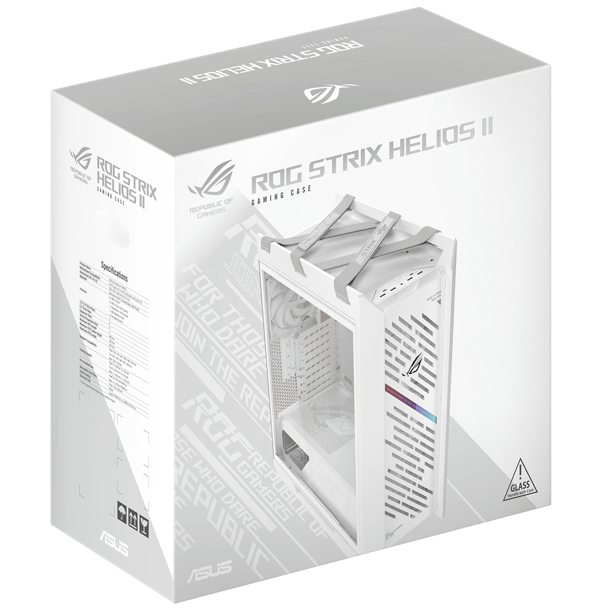 Корпус для ПК ASUS ROG STRIX HELIOS II GX601S WHITE