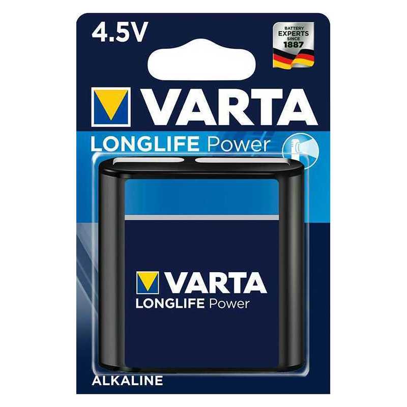Батарейка Varta LONGLIFE POWER (HIGH ENERGY) 3LR12 BL1 Alkaline 4.5V (4912) (1/10/100) (4912121411)