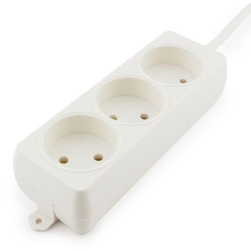 Гарнизон Сетевой фильтр EL-NL3-W-2, 3 розетки  допустимый ток 10А, длина 2м. 
