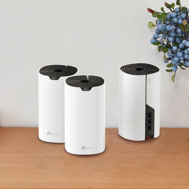 Бесшовный Mesh роутер TP-Link Deco S7 (DECO S7(1-PACK)) AC1900 10/100/1000BASE-TX белый