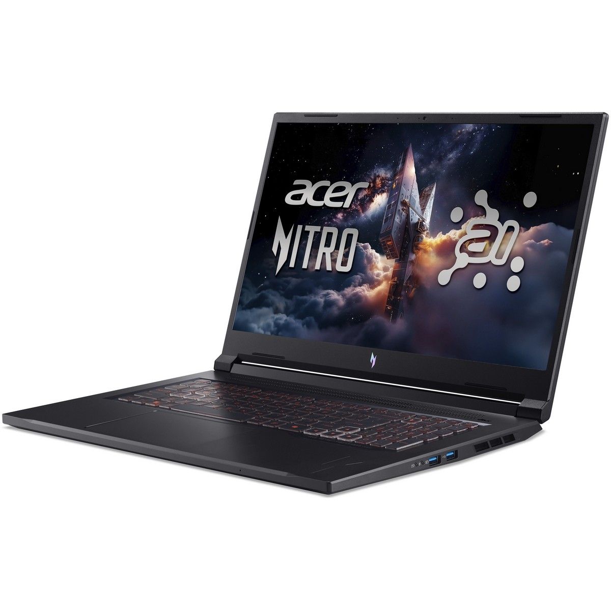 Ноутбук Acer Nitro V 17 AI ANV17-41-R0P2 Ryzen 7 260 32Gb SSD1Tb NVIDIA GeForce RTX 5060 8Gb 17.3" I