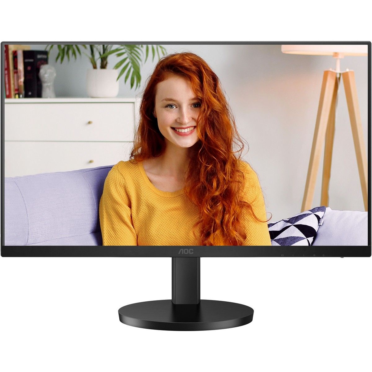 Монитор 27" AOC U27B3CF Black (4K, IPS, 3840x2160, 4 ms, 178°/178°, 350 cd/m, 20M:1, +HDMI 2.0,