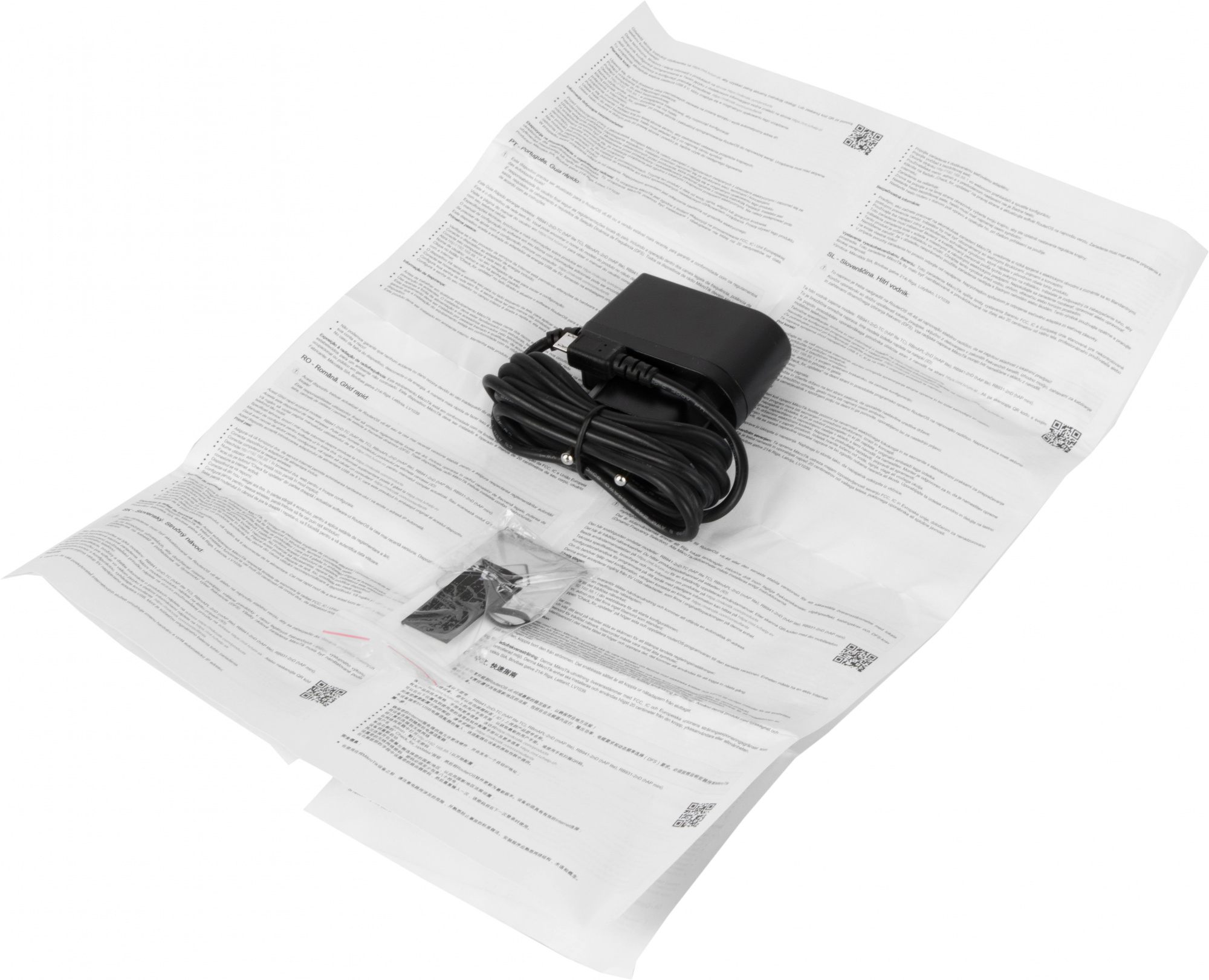 Точка доступа MikroTik mAP lite (RBMAPL-2ND) N300 10/100BASE-TX белый