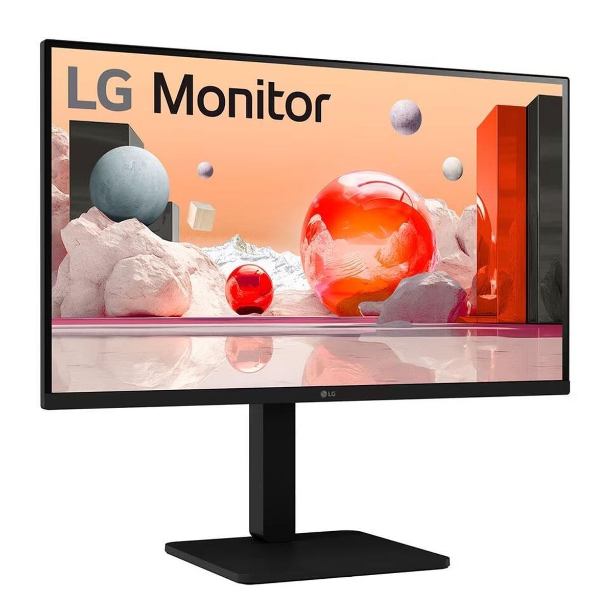 Монитор LG 27" 27BA45QB-B черный IPS LED 16:9 HDMI M/M матовая HAS Piv 1000:1 350cd 178гр/178гр 2560