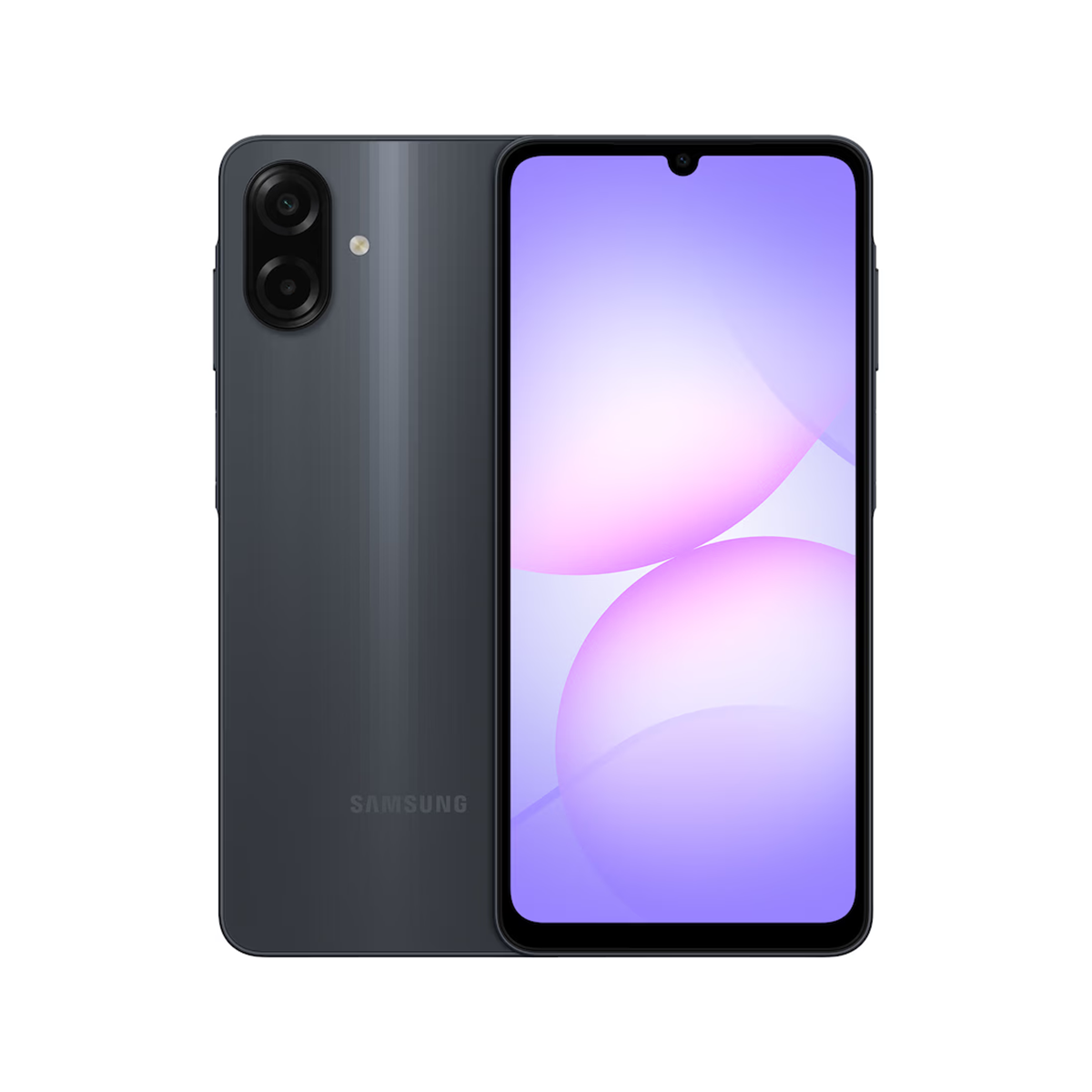 Смартфон Samsung SM-A075F Galaxy A07 64Gb 4Gb черный моноблок 3G 4G 2Sim 6.7" 720x1600 Android 15 50