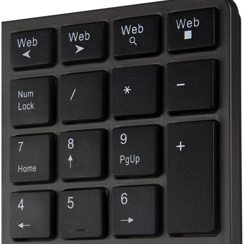 Беспроводная клавиатура SVEN KB-E5300W графит (109 кл.+12Fn)