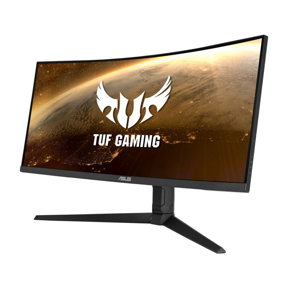 Монитор Asus 34" TUF Gaming VG34VQL1B темно-серый VA LED 1ms 21:9 HDMI M/M матовая HAS Piv 550cd 178