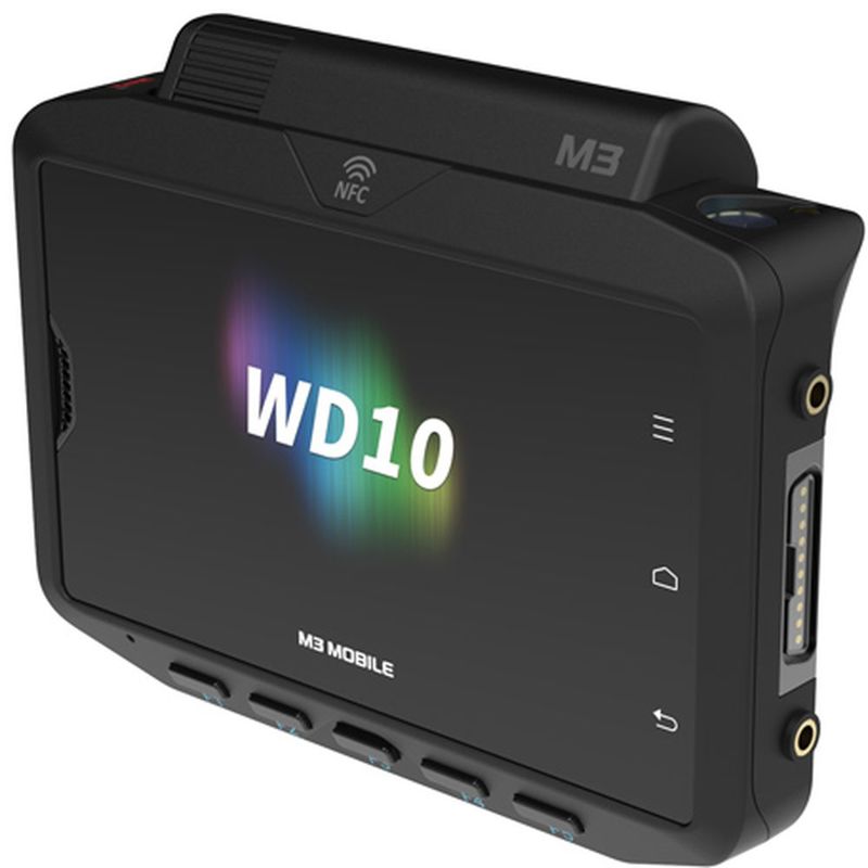 Терминал сбора данных M3 Mobile WD10X Android 13, LTE, GPS, WiFi, 4" WVGA, 13MP CAM, BT 5.0, NFC(HF)