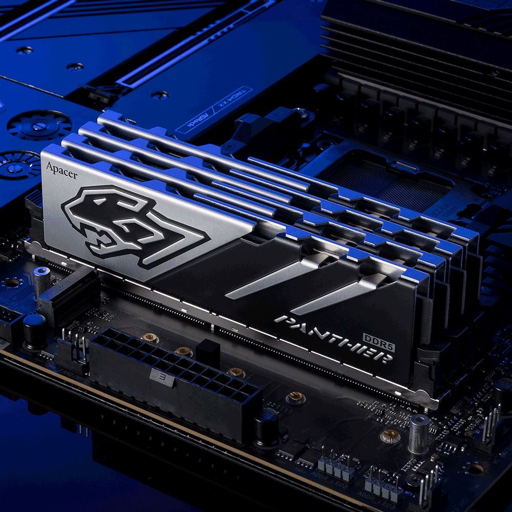 Оперативная память Apacer  DDR5  16GB  6000MHz DIMM Panther Gaming Memory CL38 1.35V (Retail) 2048*8