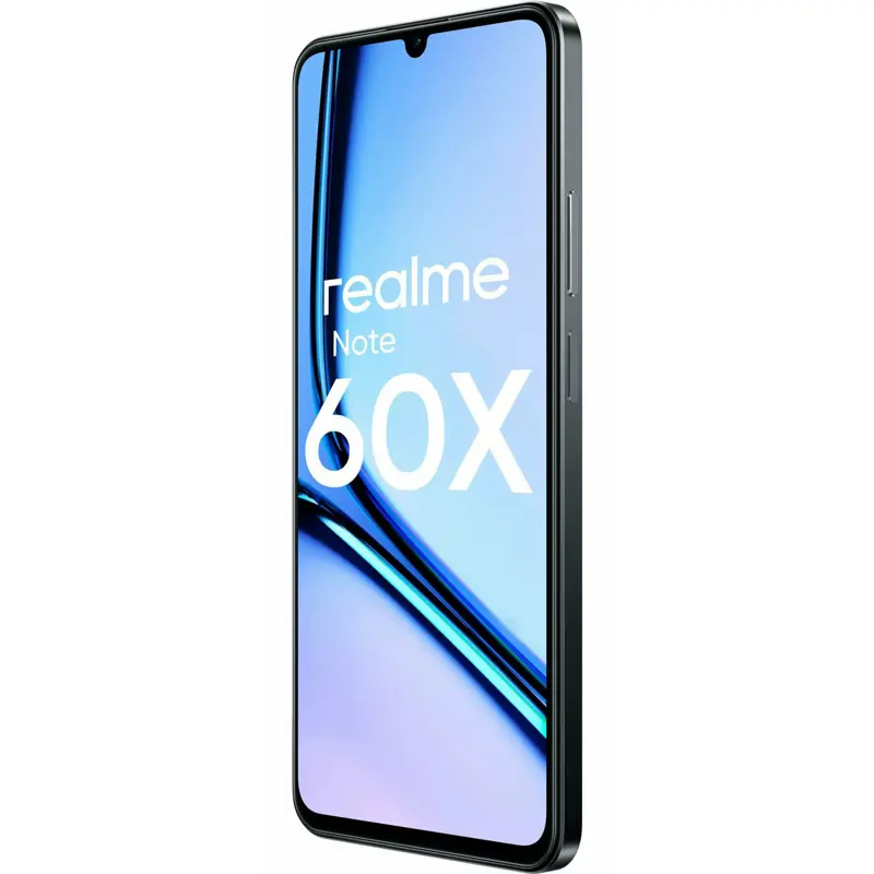 Смартфон Realme RMX3938 Note 60х 64Gb 3Gb черный моноблок 3G 4G 2Sim 6.74" 720x1600 Android 14 8Mpix