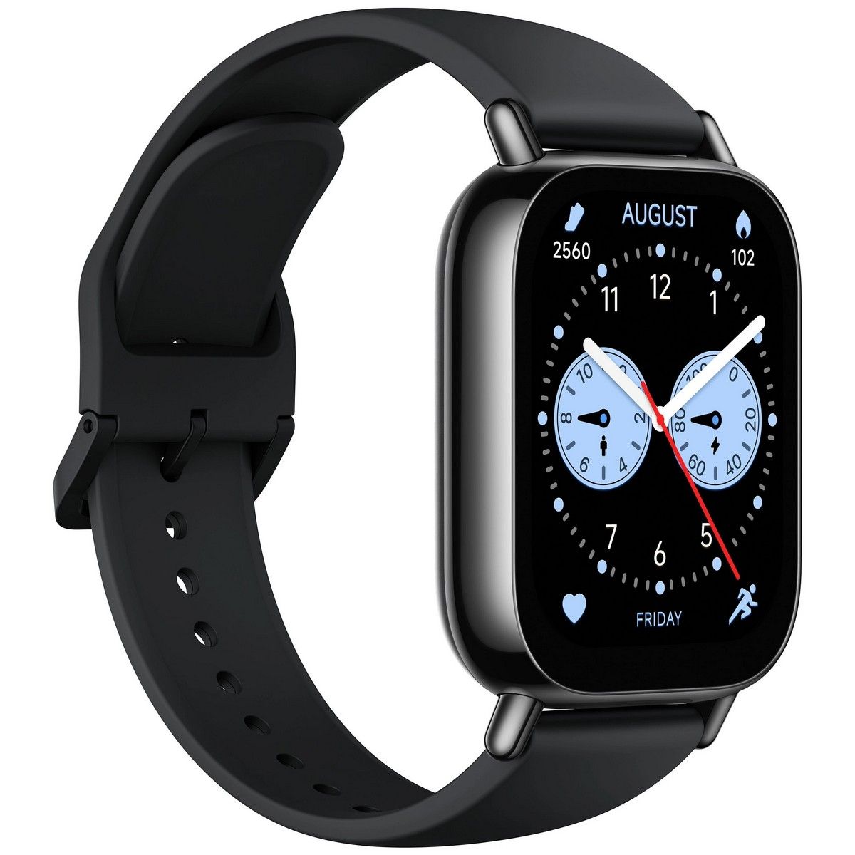 Смарт-часы Xiaomi Redmi Watch 5 Lite 1.96" AMOLED корп.черный рем.черный разм.брасл.:135-205мм (BHR8