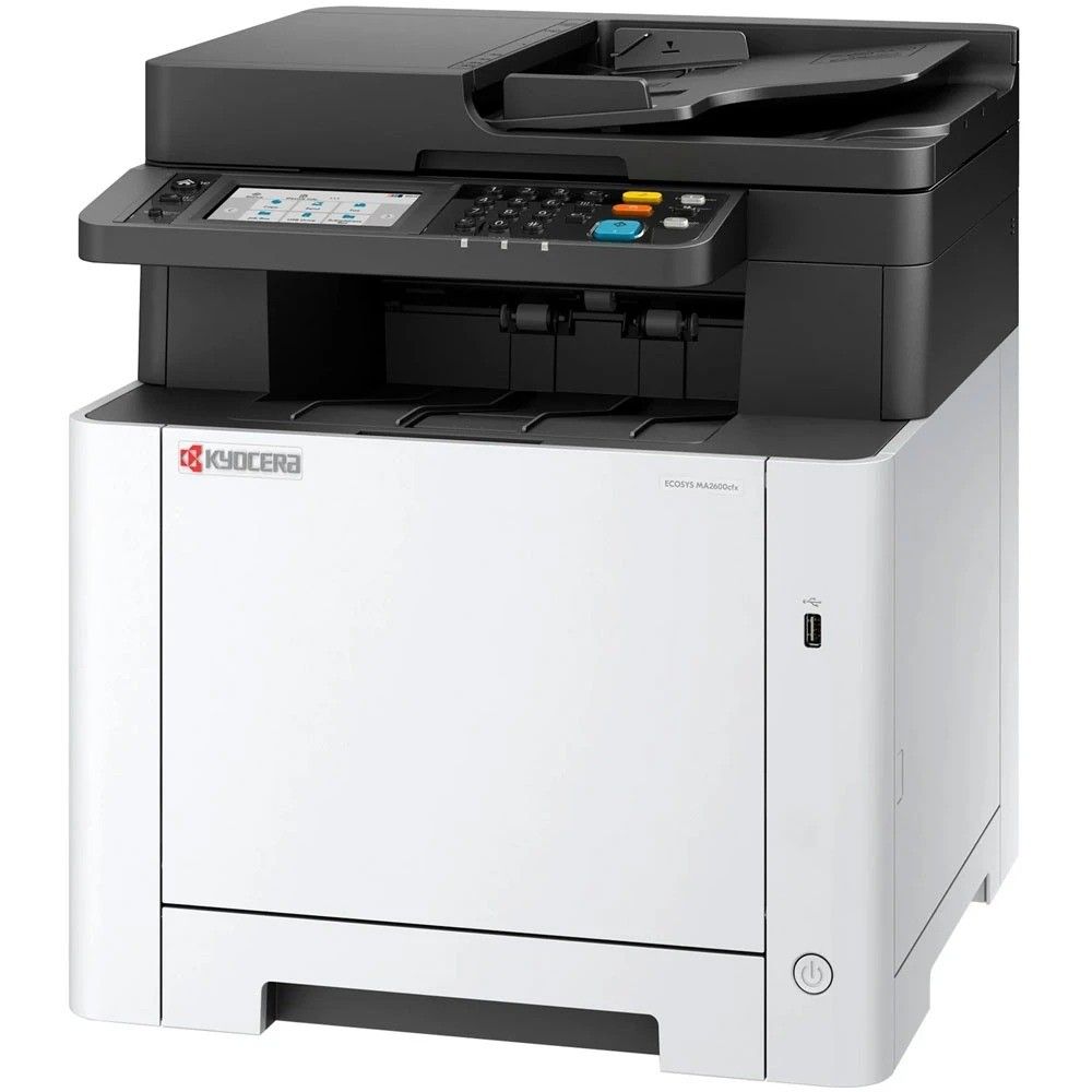 МФУ лазерное Kyocera ECOSYS MA2600cfx (цветной, А4, принтер/сканер/копир/факс, 1200dpi, 26ppm, 1Gb, 