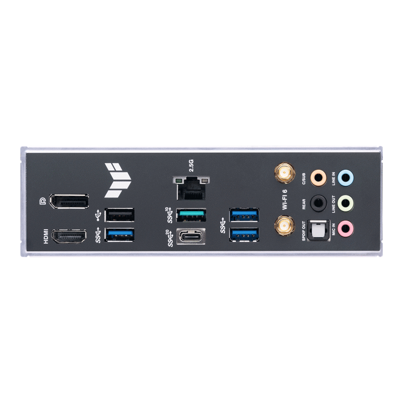 Материнская плата Asus TUF GAMING B760-PLUS WIFI Soc-1700 Intel B760 4xDDR5 ATX AC`97 8ch(7.1) 2.5Gg