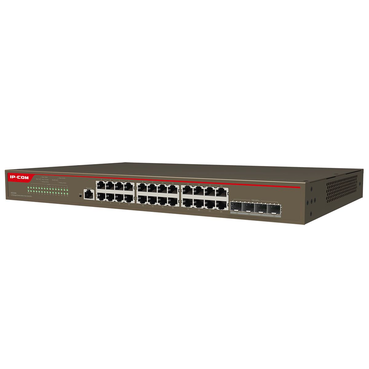 Коммутатор IP-Com G5328X (L3) 24x1Гбит/с 4xКомбо(10GBase-T/SFP+) 4SFP+ управляемый