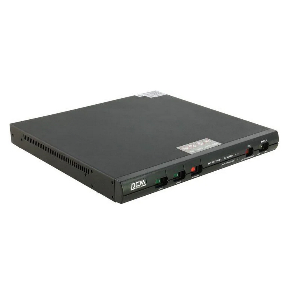 Источник бесперебойного питания Powercom King Pro RM KIN-600AP RM 480Вт 600ВА черный