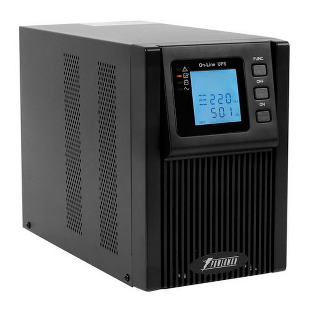 ИБП POWERMAN Online 2000I (IEC320)  Мощность 2000 ВА/1800 Вт, батареи: 12 В 9 Ач - 4 шт. Подключение