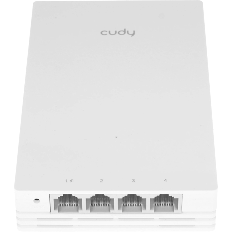 Точка доступа Wi-Fi CUDY AX3000 Gigabit Wall-Plate Wi-Fi 6 Access Point AX3000 Dual Band Wi-Fi 6 Wal