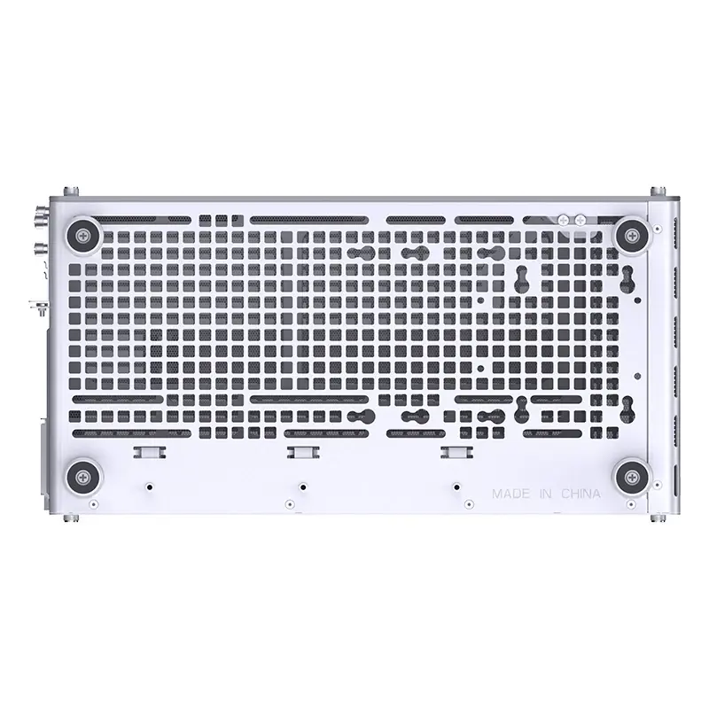 Корпус JONSBO Z20, Mini-Tower, TG, no fan, 1xUSB-A 3.2 + 1xUSB-C 3.2, mATX, mITX White