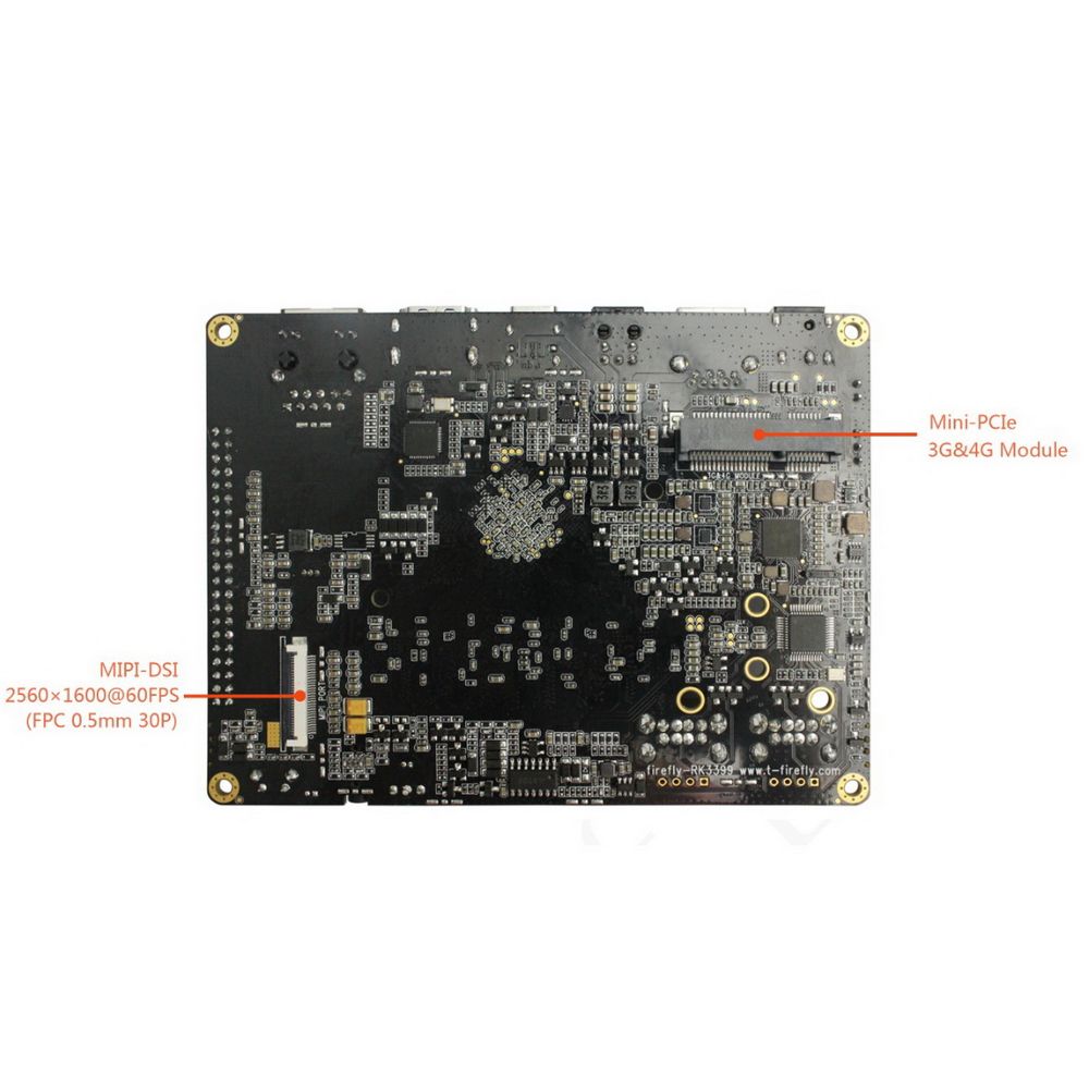ПК Мини FireFly Firefly-RK3399RK3399 (1.8)/4Gb /CR/noOS/GbitEth/WiFi/BT