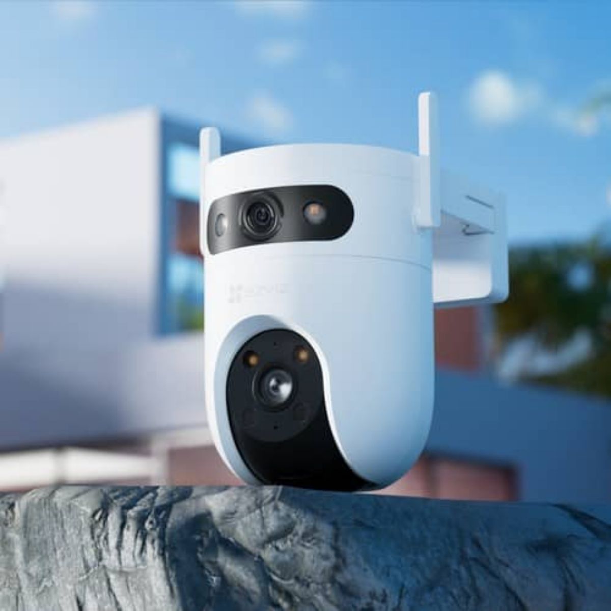 Умная домашняя Wi-Fi камера Ezviz H9C с двумя объективами по 3 Мп