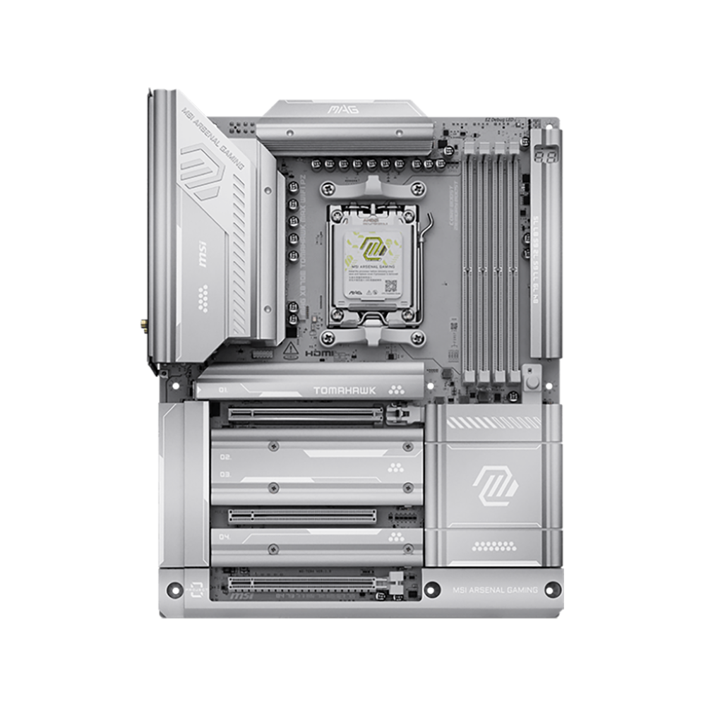 Материнская плата MSI MAG X870E TOMAHAWK MAX WIFI PZ X870E, AM5, 4*DDR5, 3*PCIEx16, 4*M.2, 2*TypeC, 