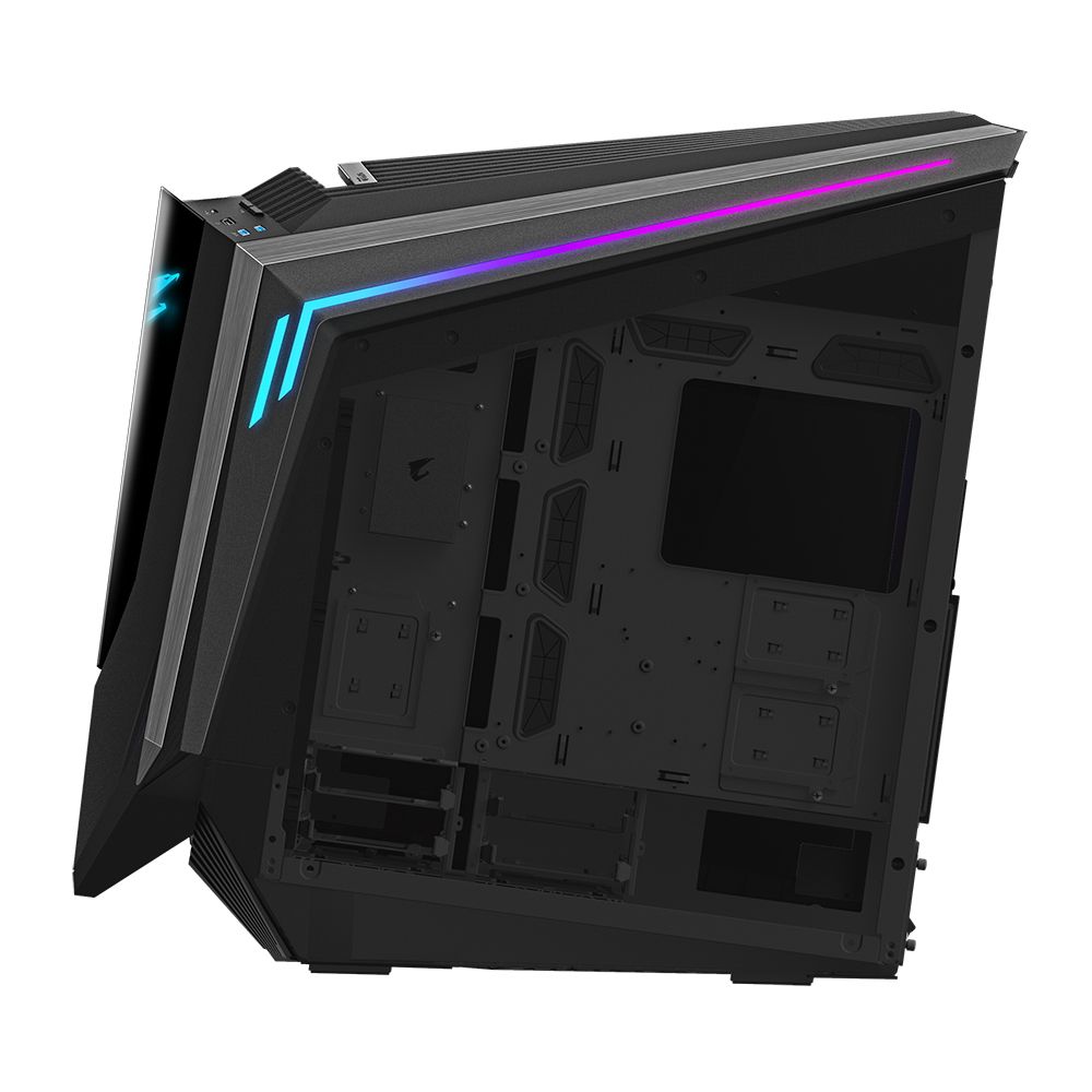 Корпус Gigabyte AORUS C700 Glass FullTower, E-ATX, USB-C x1, USB3.0 X4, HDMI x1, Audio I/O, Black, T