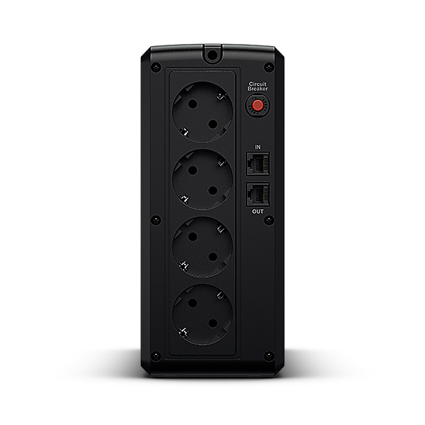 ИБП CyberPower UT1100EG Line-interactive 1100VA/660W (Euro x4, RJ11/RJ45, USB-порт 307x220x95(мм), 6