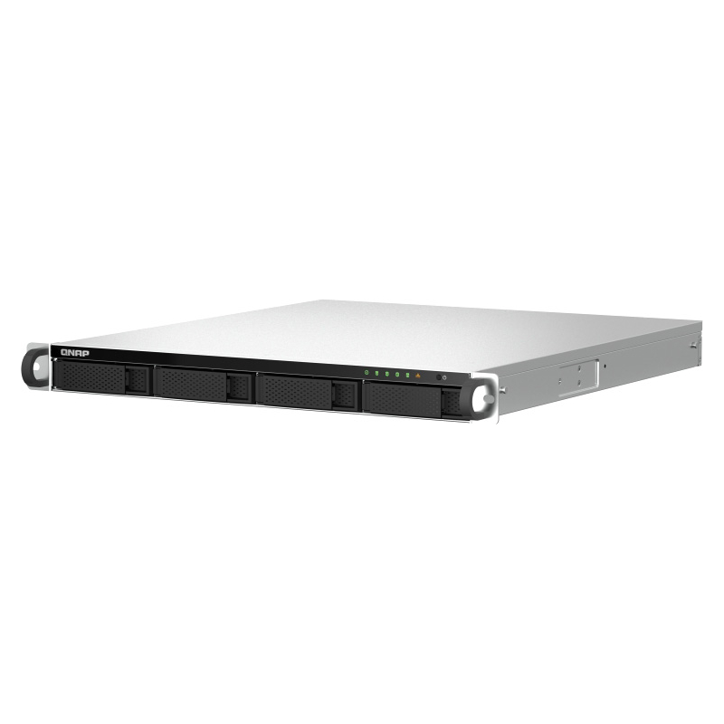 Сетевое хранилище NAS Qnap Original TS-464U-RP-8G 4-bay стоечный Celeron N5105