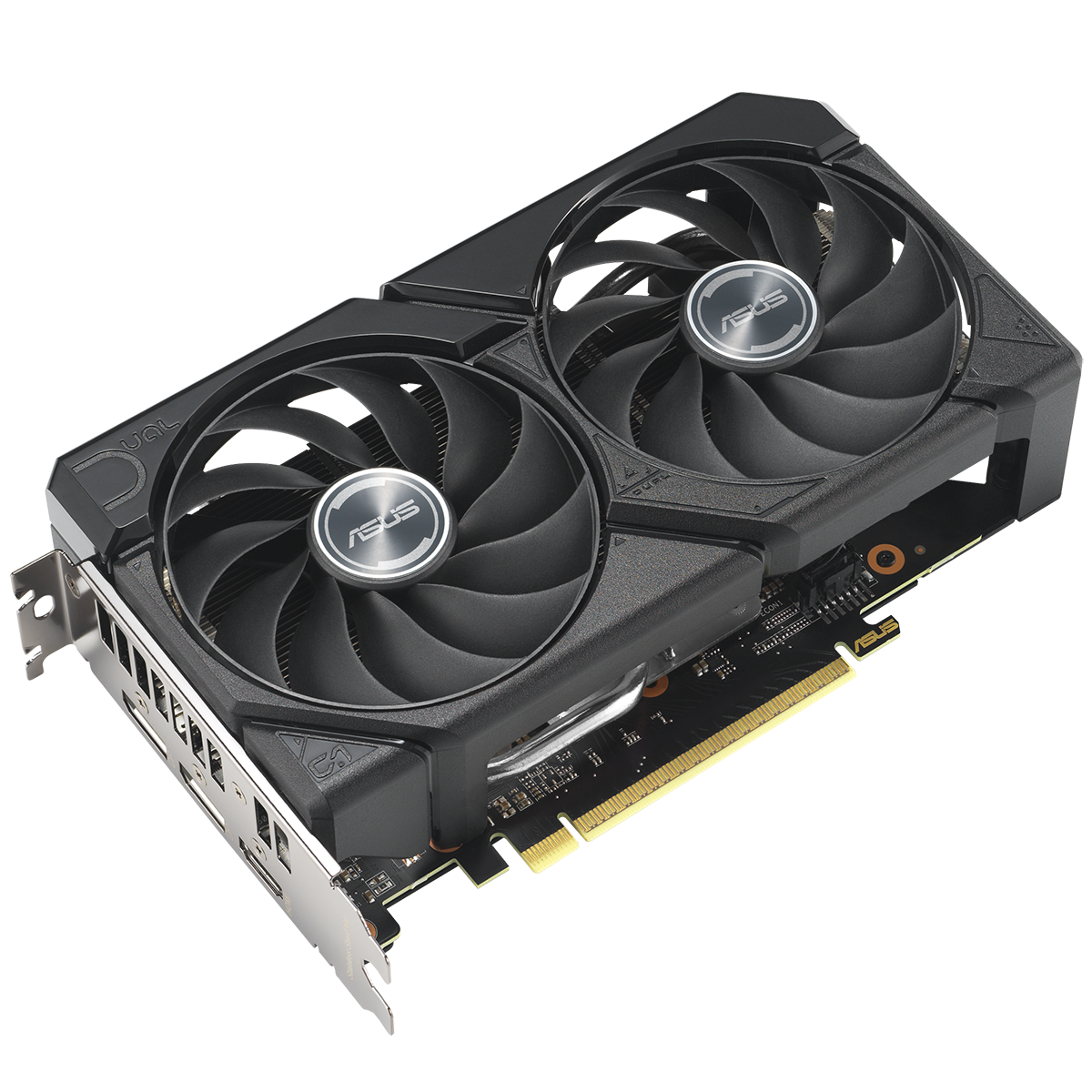 Видеокарта Asus PCI-E 5.0 DUAL-RX9060XT-8G AMD Radeon RX 9060XT 8Gb 128bit GDDR6 2550/20000 HDMIx1 D