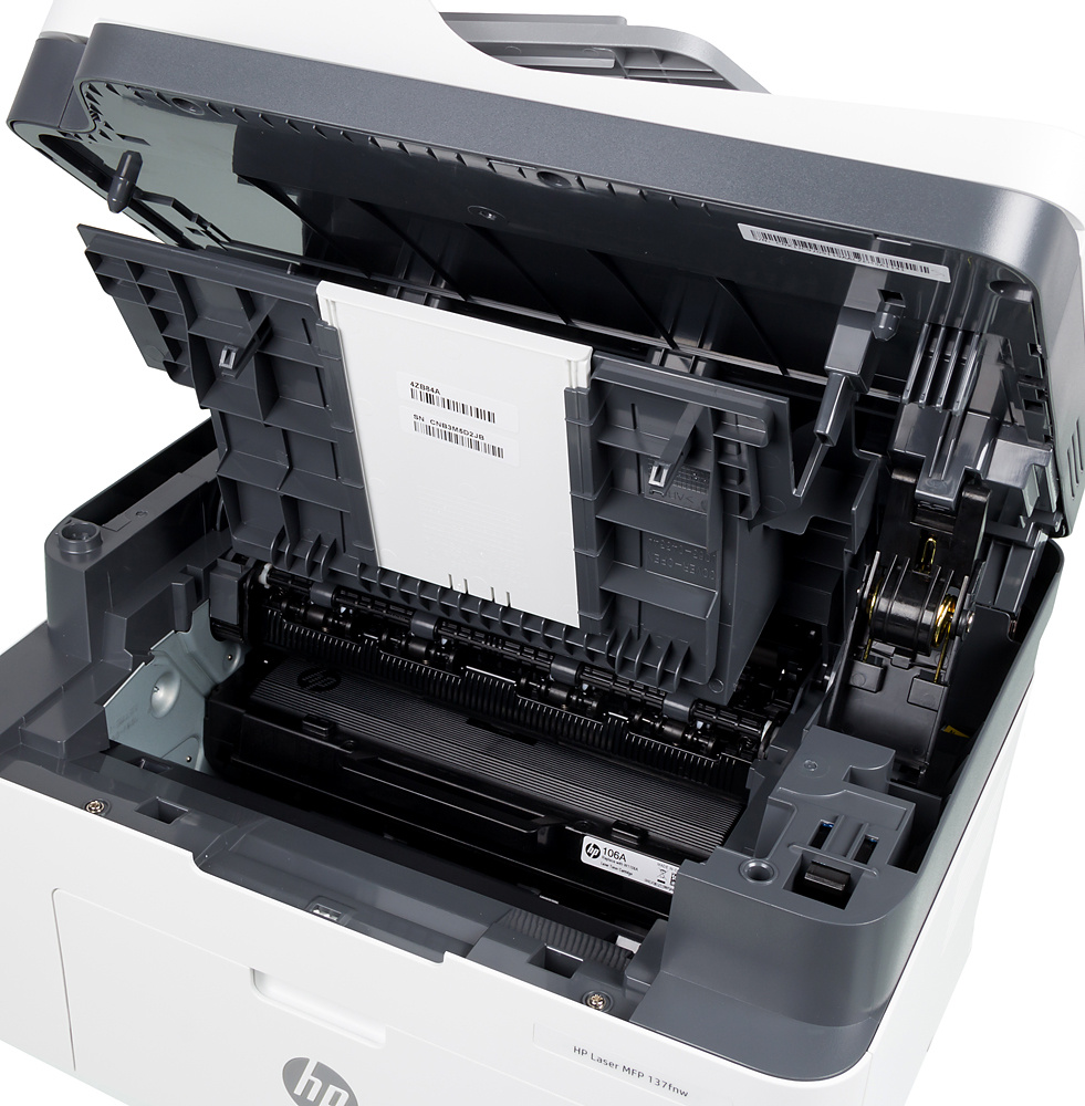 МФУ лазерный HP Laser 137fnw (4ZB84A) A4 WiFi белый