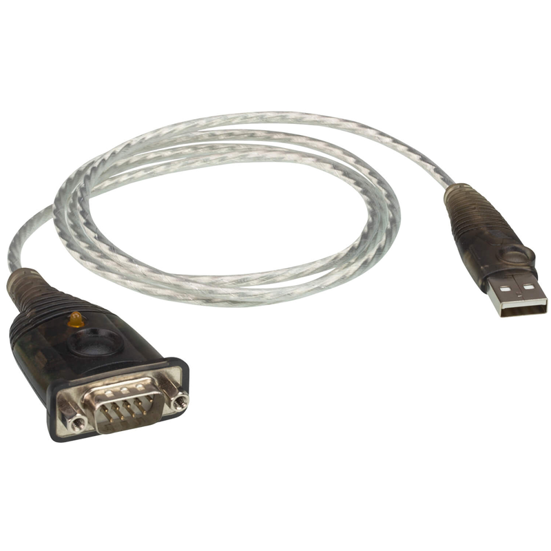 ATEN UC232A1 Адаптер, USB<=>RS232, А-тип> DB 9, Male>Male, USB 1.1, (для подключения COM устройств к