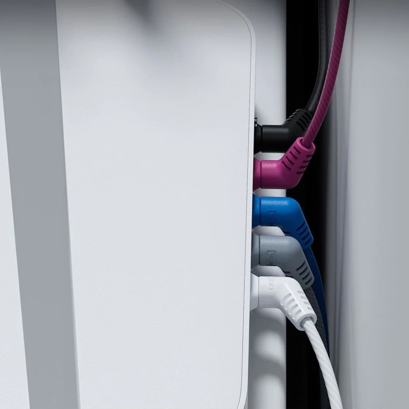 Vention IBOWF UTP cat.6a, RJ45 угол 90 - 1м. Белый