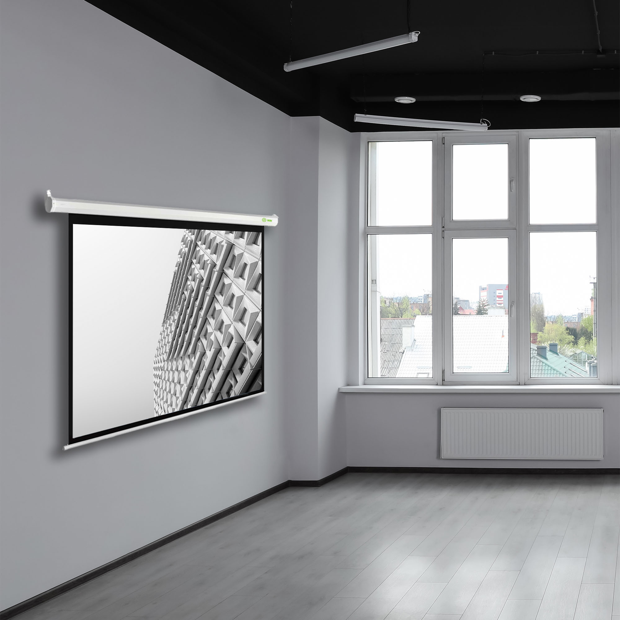 Экран Cactus 118" 180x240см MotoExpert CS-PSME-240x180-WT 4:3 настенно-потолочный рулонный белый (мо