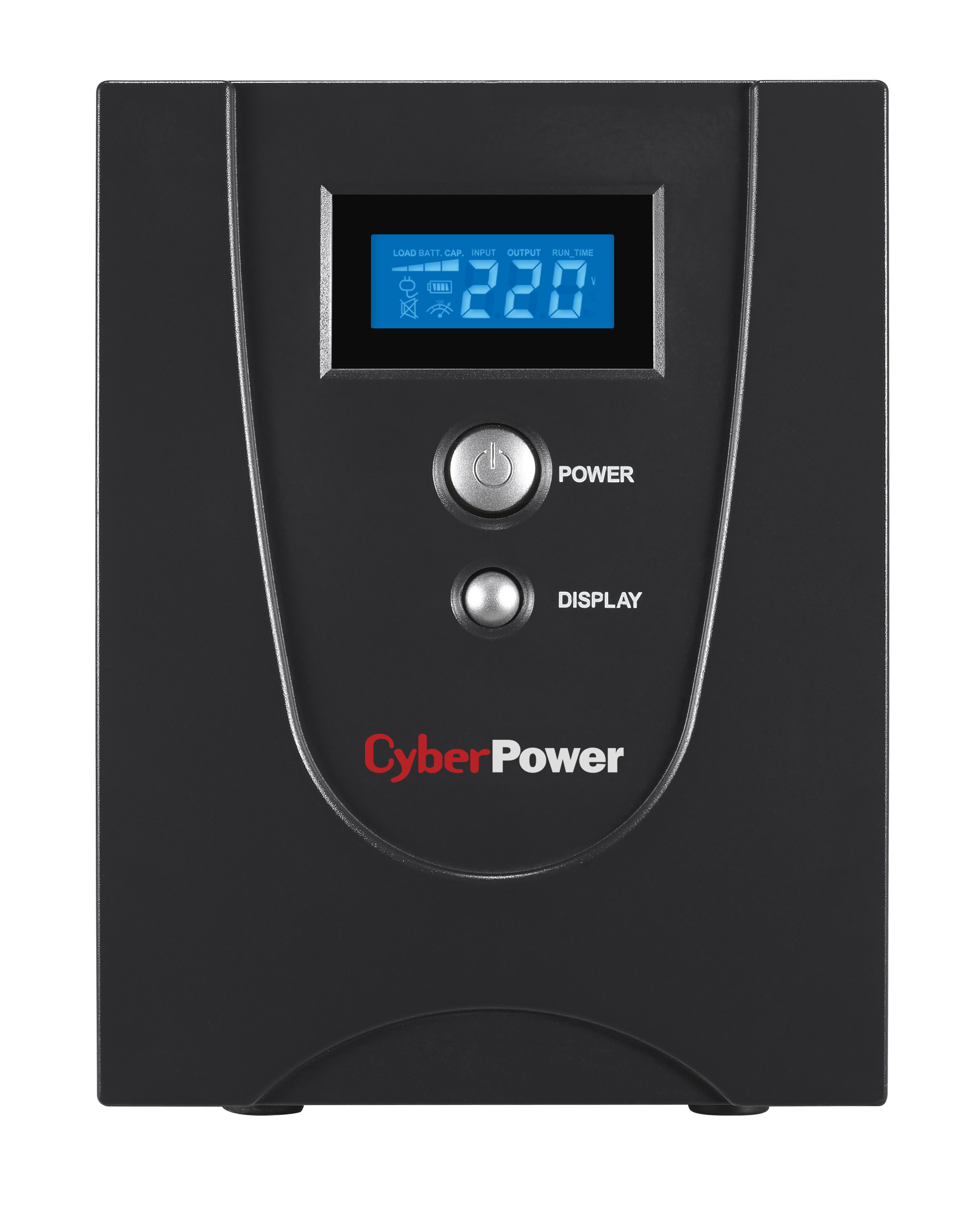 Источник бесперебойного питания Cyberpower VALUE2200ELCD Line-Interactive 2200VA/1320W USB/RS-232/RJ