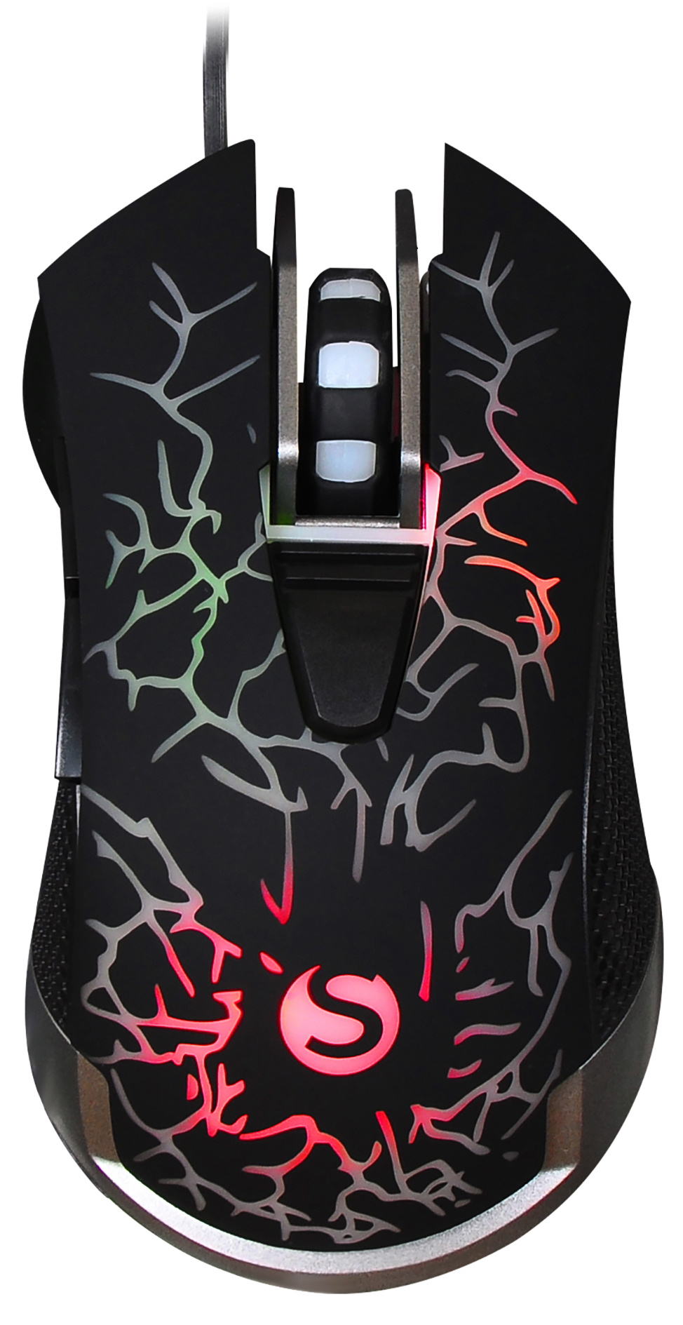 Мышь SunWind SW-M705G черный оптическая 3600dpi USB для ноутбука 6but (1422391)