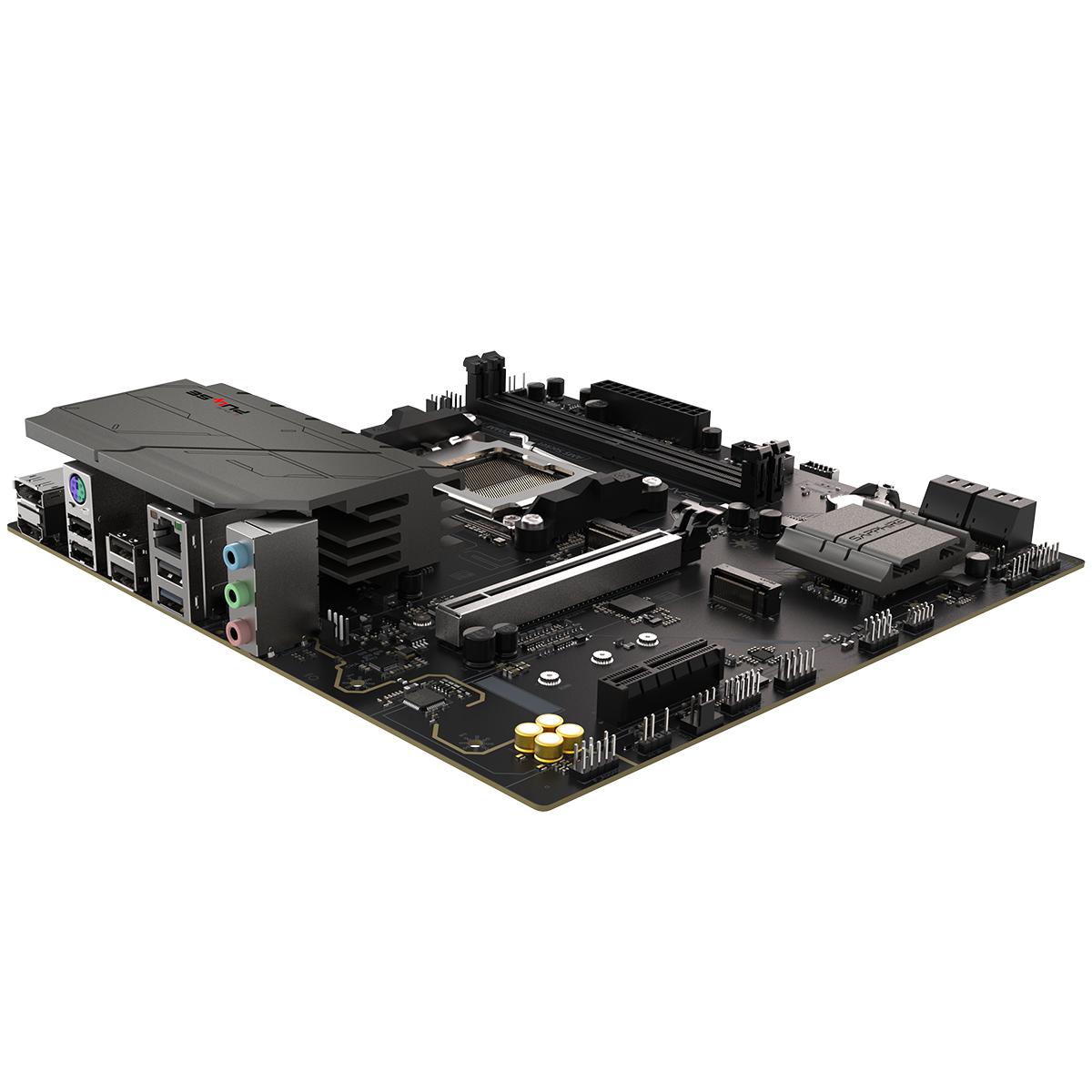 Материнская плата Sapphire A620AM PULSE A620, AM5, 2*DDR5, 1*PCIEx16, 1*PCIEx4, 2*M.2, 4*USB3.2Gen1,