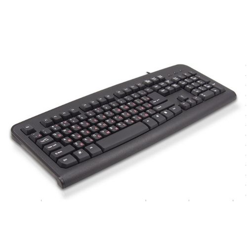 Клавиатура Lime K-0494 RLSK USB Standart Black 104 keyboard with RUS/LAT keys and Special scroll key