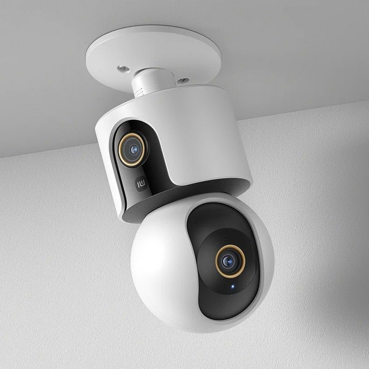 Камера видеонаблюдения IP Xiaomi C500 Dual EU Wi-Fi 2.8-2.8мм цв. корп.:белый/черный (BHR8755EU)