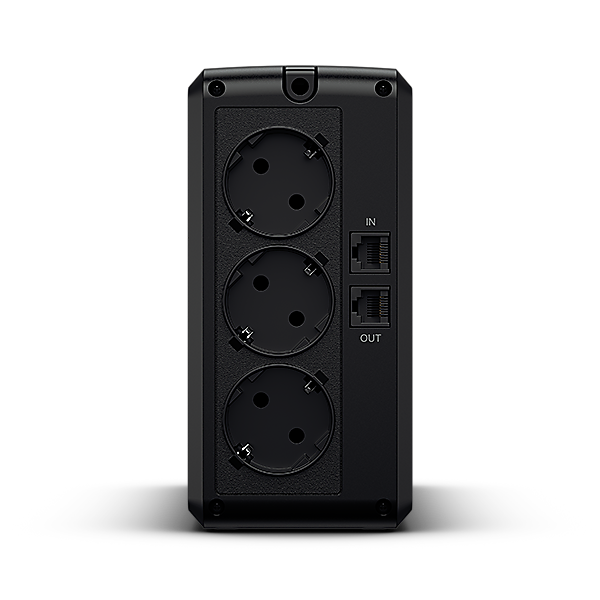 ИБП CyberPower UT650EG Line-interactive 650VA/390W (Euro x3, RJ11/RJ45, USB-порт, 280x174x84(мм), 4к