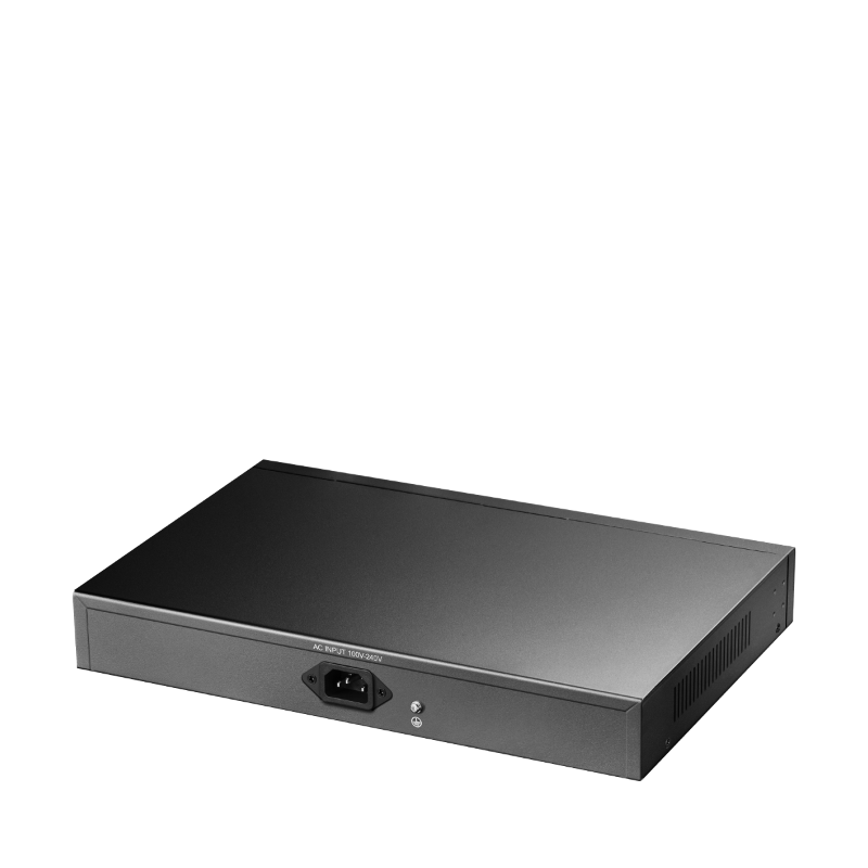 Коммутатор Cudy FS1026PS1 (L2) 24x100Мбит/с 2x1Гбит/с 1SFP 24PoE 24PoE+ 300W неуправляемый