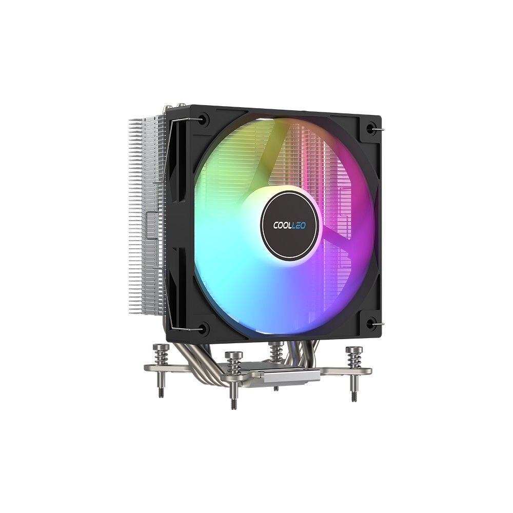 Вентилятор для процессора Coolleo CPU Cooler Etian CL-A40-ARGB Intel: LGA 115X/1200/1700/1851 AMD: A