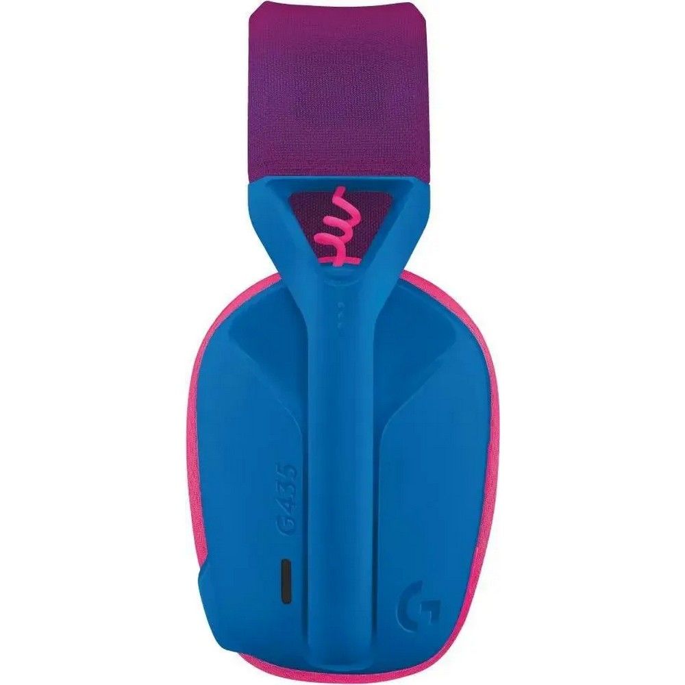 Наушники с микрофоном Logitech G435 голубой/розовый накладные BT/Radio оголовье (981-001065)