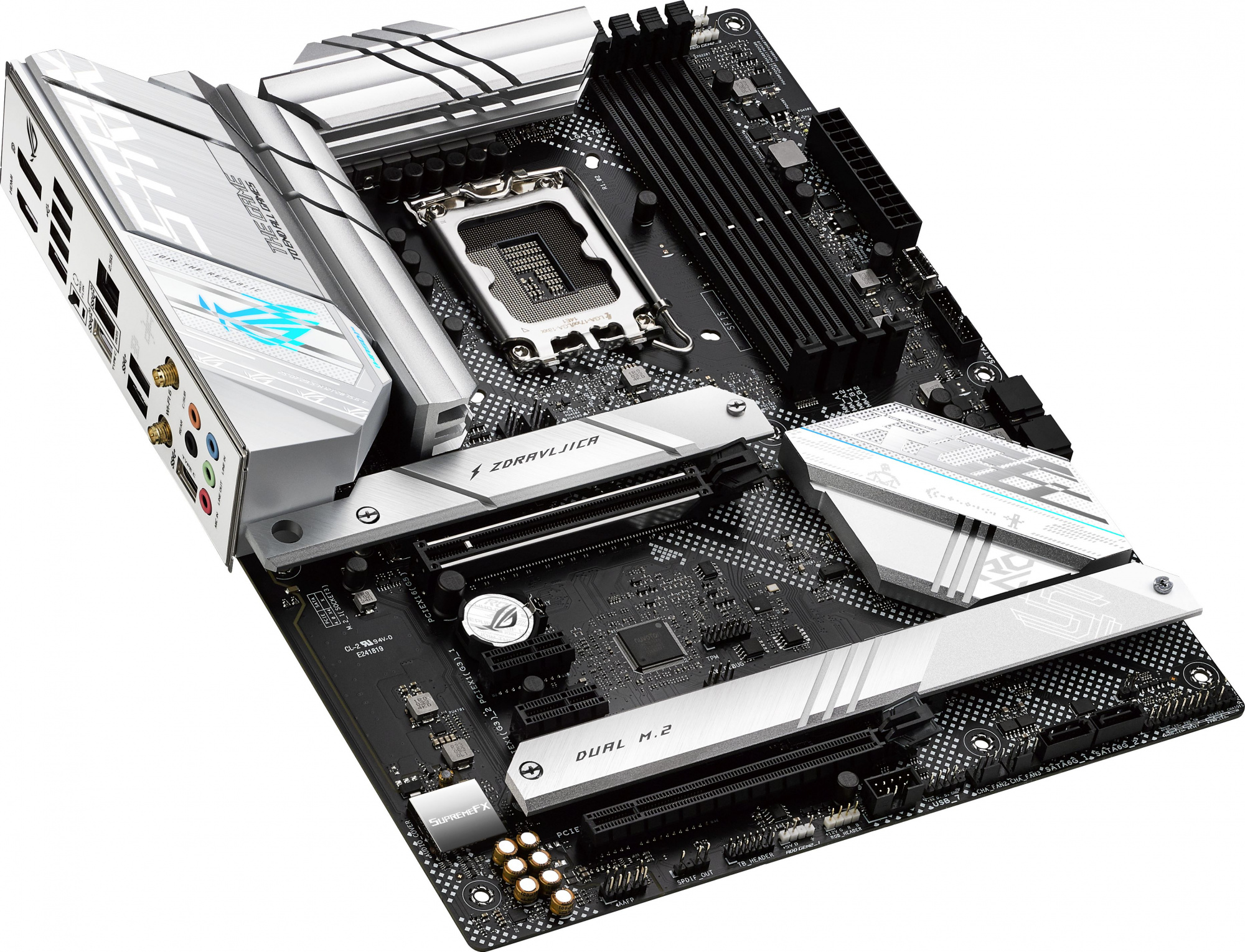 Материнская плата Asus ROG STRIX B660-A GAMING WIFI D4 Soc-1700 Intel B660 4xDDR4 ATX AC`97 8ch(7.1)