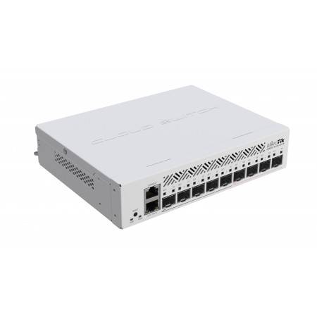 Коммутатор MikroTik Cloud Router Switch CRS310-1G-5S-4S+IN with 800 MHz CPU, 256 MB RAM, 4xSFP+, 5xS